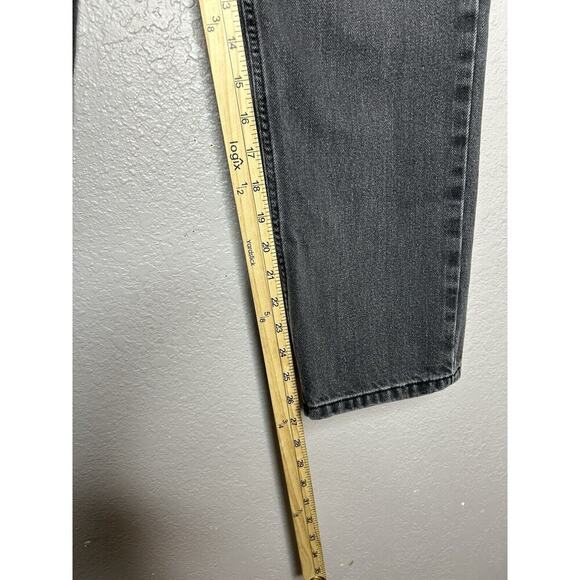 We The Free Free People The Pacifica High Rise Slim Straight Leg Size 26 Black - Picture 2 of 11